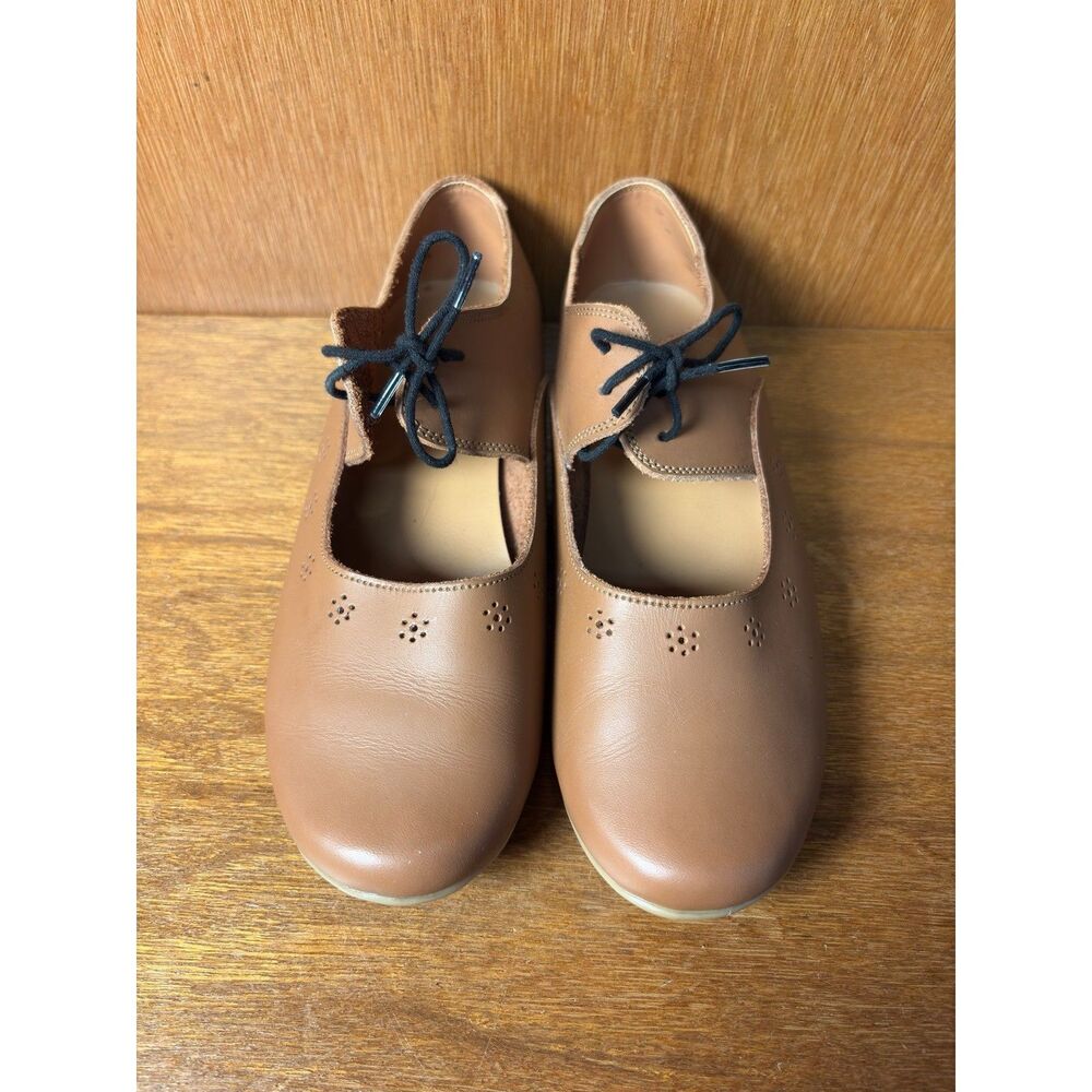 Adelisa & Co. Sol Mary Janes Leather Shoes size 38 / US size 8 - Picture 8 of 14